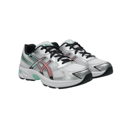 Baskets ASICS GEL-1130 GS White/Ice Green Enfant Confort et Stabilité |DM'Sports