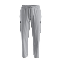 Pantalon BOSS T_Cruiselite Cargo 1 – Gris – Cargo technique & confort urbain