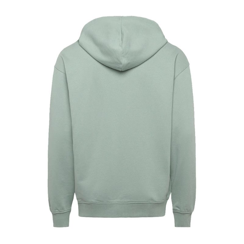 Sweat zippé à capuche Hugo DELASTOMER – Vert – Confort relax et style minimaliste