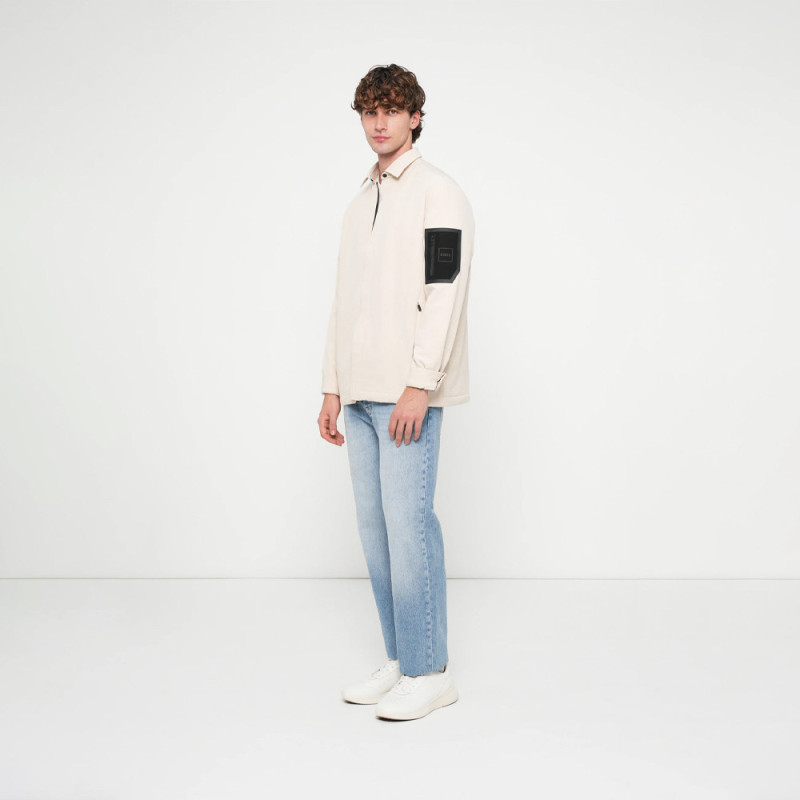 Surchemise matelassée déperlante ST_Expedit Padded L BOSS beige