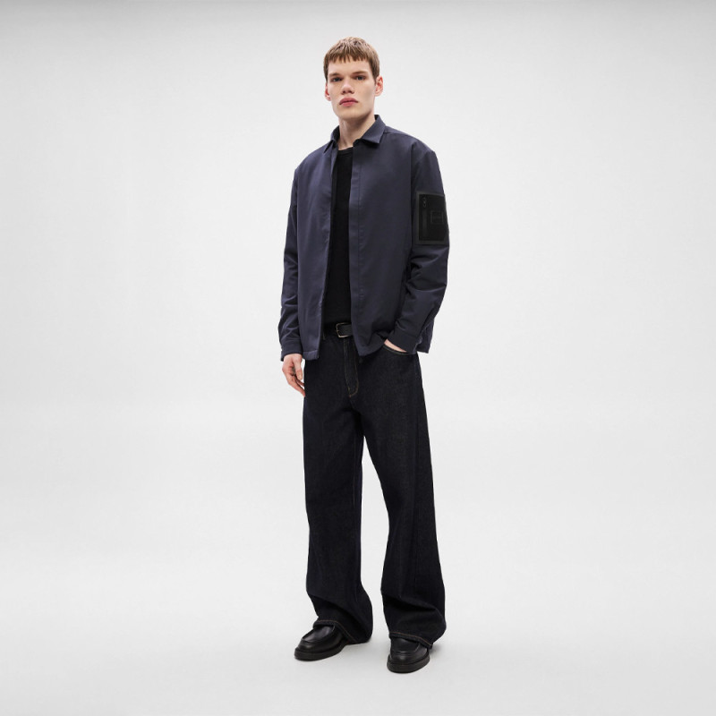 Surchemise matelassée déperlante ST_Expedit Padded L BOSS bleu foncé