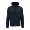 VESTE BOSS BLEU MARINE COUPE RÉGULIÈRE DÉPERLANTE AVEC CAPUCHE AMOVIBLE CALLERO21