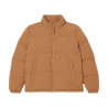 Doudoune à capuche déperlante LACOSTE marron