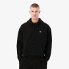 Sweatshirt molleton crocodile strass LACOSTE noir