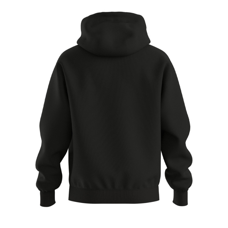 Sweat à capuche avec logo brodé Dalento HUGO noir