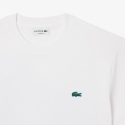 T-shirt jersey imprimé LACOSTE blanc