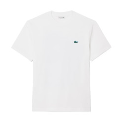 T-shirt jersey imprimé LACOSTE blanc