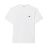 T-shirt jersey imprimé LACOSTE blanc