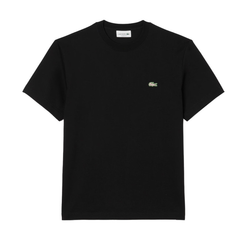 T-shirt jersey imprimé LACOSTE noir