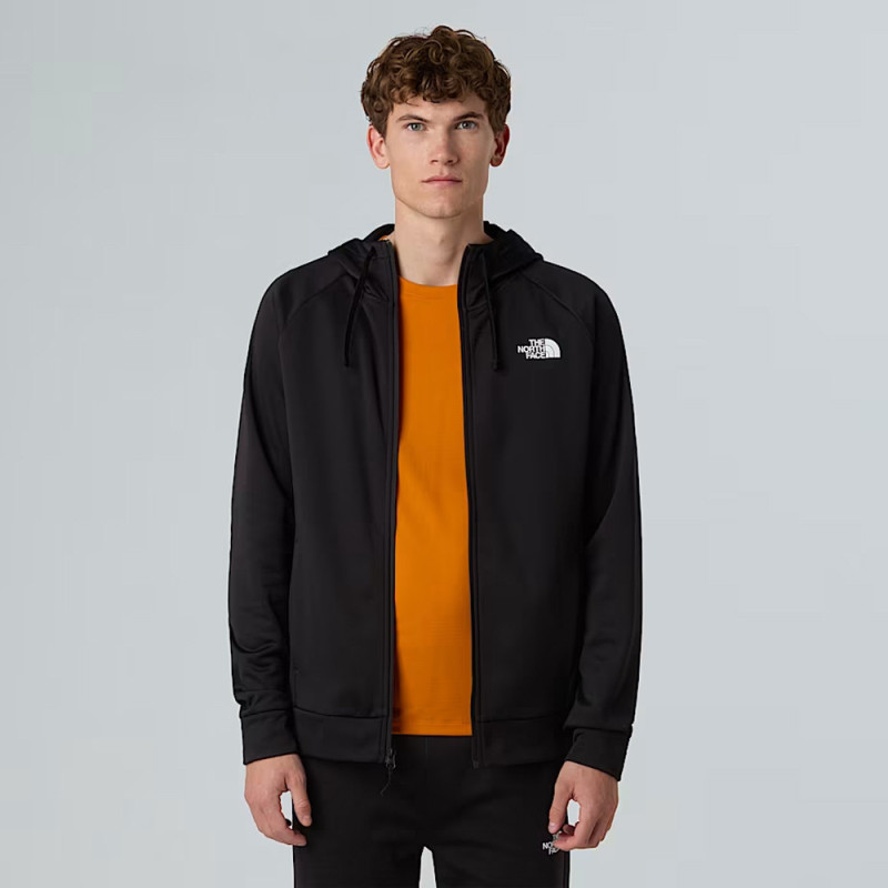 Sweat zippé The North Face Reaxion 2.0 Hooded Full Zip – Noir TNF – à Capuche Zippée