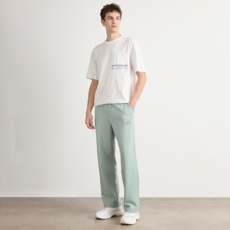 Pantalon de survêtement Hugo DELASPANT – Vert – Confort quotidien et style épuré