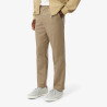 Pantalon de survêtement Lacoste – Beige – chino regular fit coton
