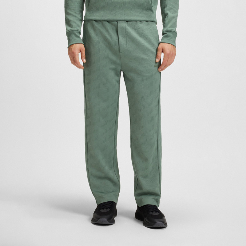 Pantalon de survêtement JT_Mirror Long BOSS vert clair