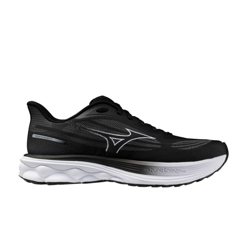 Baskets MIZUNO WAVE SKYRISE 7 noires et blanches