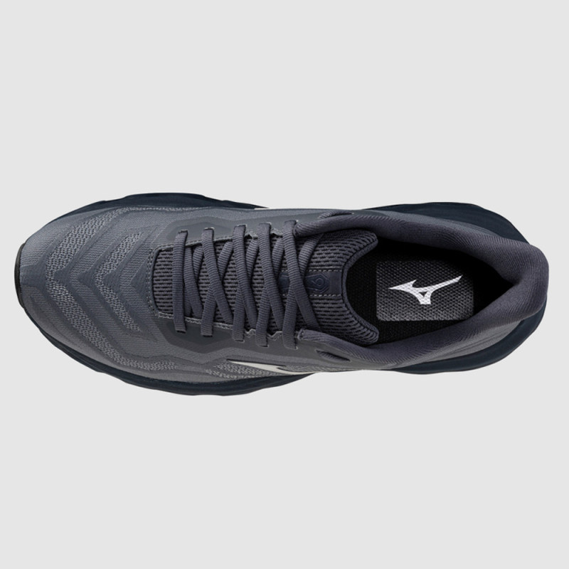 Baskets MIZUNO WAVE HORIZON 9 noires et grises