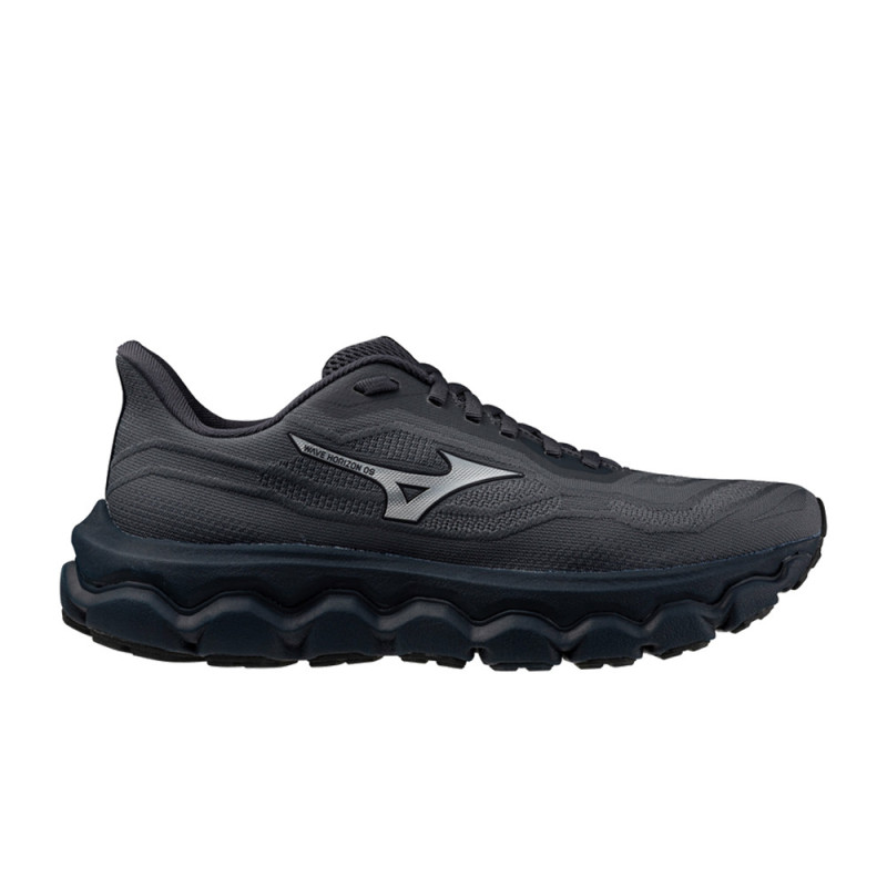 Baskets MIZUNO WAVE HORIZON 9 noires et grises