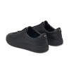 Baskets basses en cuir KIERAN_TENN_allt BOSS noires