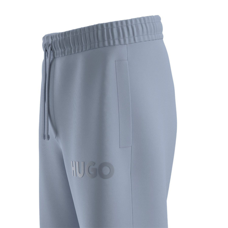 Bas de survêtement en molleton de coton Dumrulo HUGO Violet Clair