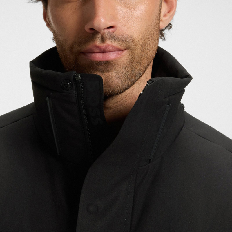 Veste OW_Block-X Parka BOSS noire