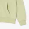 Sweatshirt zippé classic fit molleton LACOSTE vert
