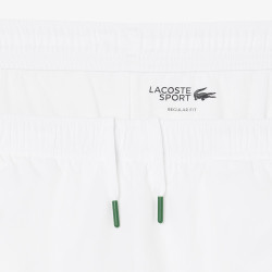 Ensemble survêtement Sport color-block LACOSTE blanc et vert