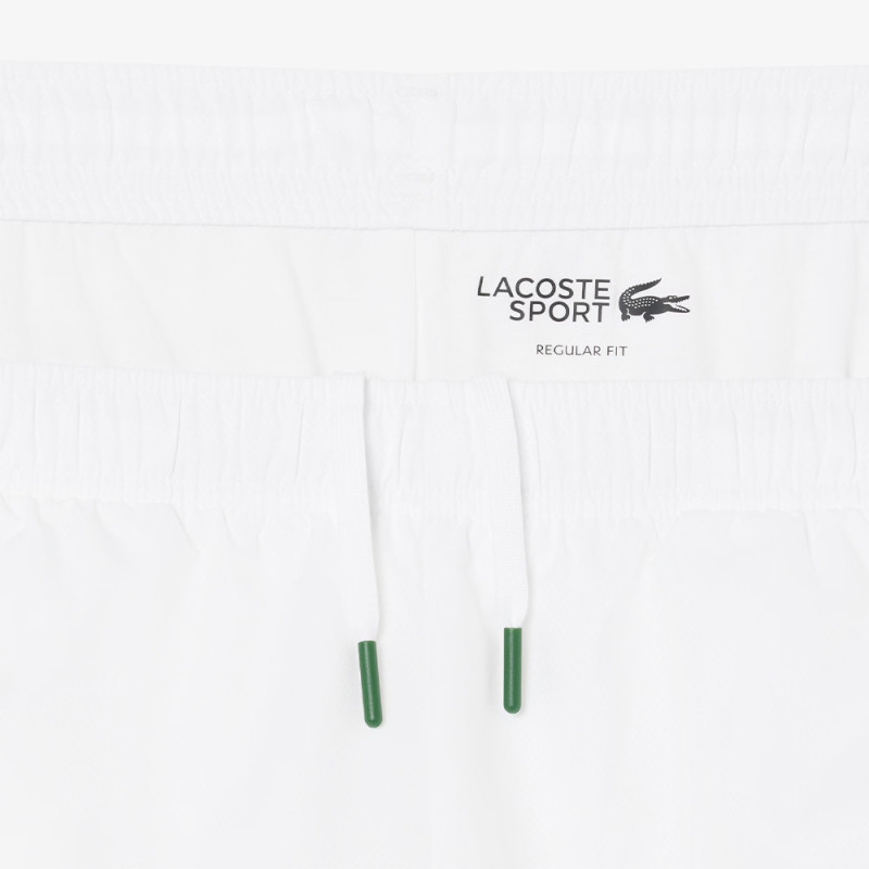 Ensemble survêtement Sport color-block LACOSTE blanc et vert