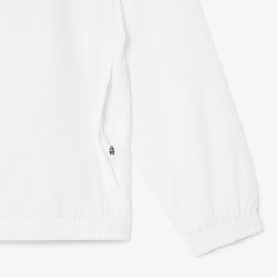 Ensemble survêtement Sport color-block LACOSTE blanc et vert