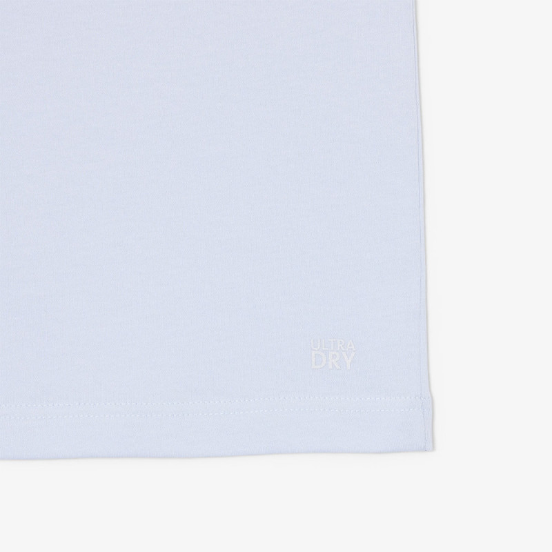 T-shirt Sport Ultra Dry logo XXL LACOSTE bleu clair