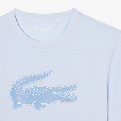 T-shirt Sport Ultra Dry logo XXL LACOSTE bleu clair