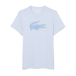 T-shirt Sport Ultra Dry logo XXL LACOSTE bleu clair