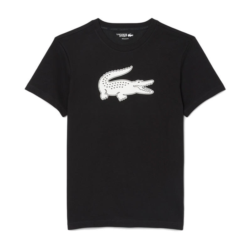 T-shirt Sport Ultra Dry logo XXL LACOSTE noir