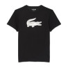 T-shirt Sport Ultra Dry logo XXL LACOSTE noir