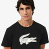 T-shirt Sport Ultra Dry logo XXL LACOSTE noir