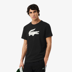 T-shirt Sport Ultra Dry logo XXL LACOSTE noir