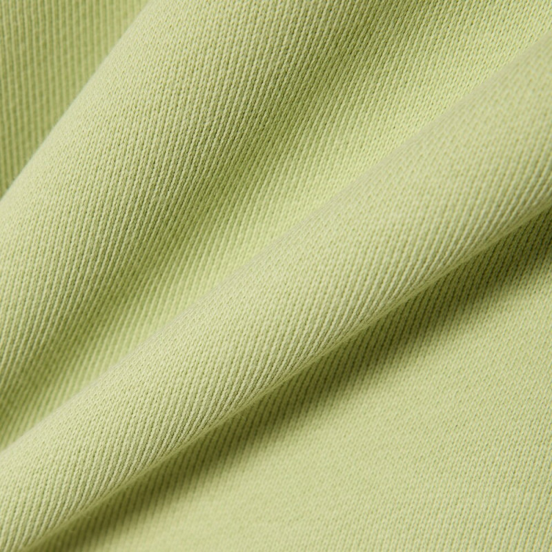 Sweatshirt à capuche molleton de coton LACOSTE vert