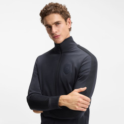 Sweat Relaxed à logo écusson SW_BB BC Lux Skarley BOSS bleu foncé