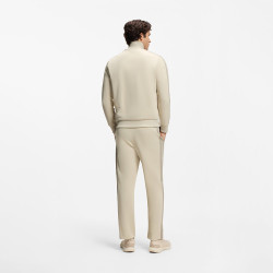 Sweat Relaxed à logo écusson SW_BB BC Lux Skarley BOSS beige