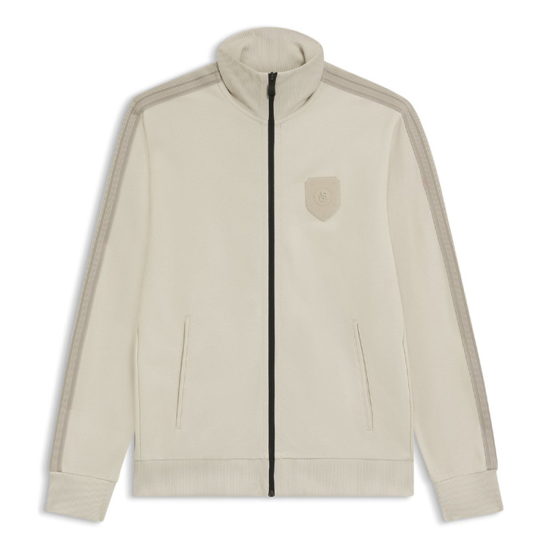 Sweat Relaxed à logo écusson SW_BB BC Lux Skarley BOSS beige