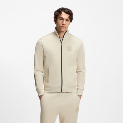 Sweat Relaxed à logo écusson SW_BB BC Lux Skarley BOSS beige