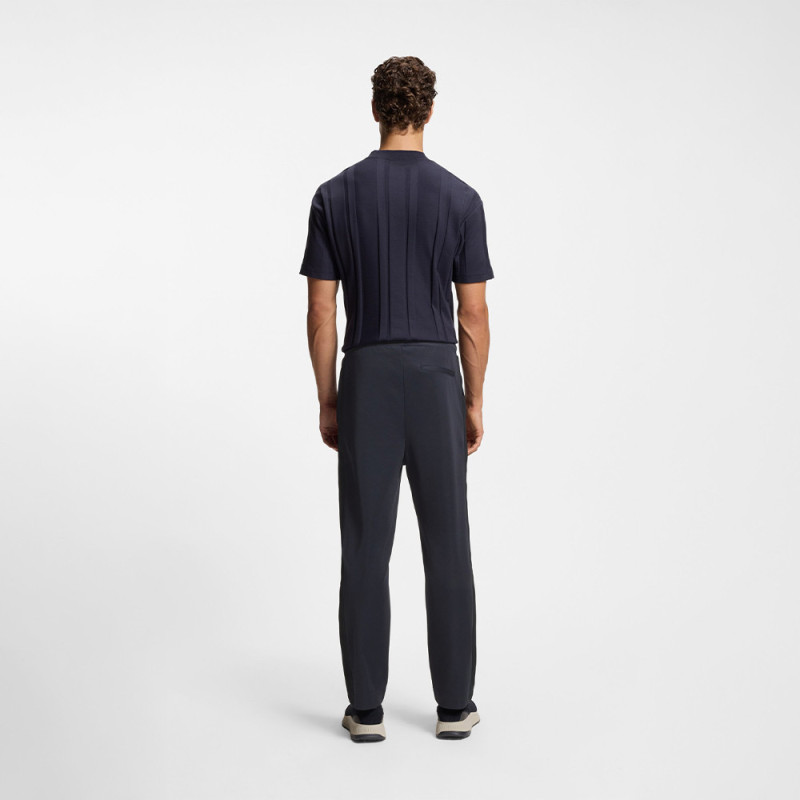 Bas de survêtement Regular avec logo écusson JT_BB BC Lux Hurley BOSS bleu foncé