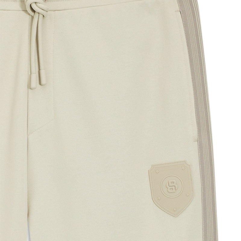 Bas de survêtement Regular avec logo écusson JT_BB BC Lux Hurley BOSS beige