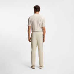 Bas de survêtement Regular avec logo écusson JT_BB BC Lux Hurley BOSS beige