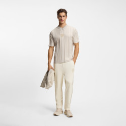 Bas de survêtement Regular avec logo écusson JT_BB BC Lux Hurley BOSS beige