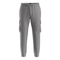 Pantalon fuselé en popeline stretch facile à repasser T-Urbanex BOSS gris