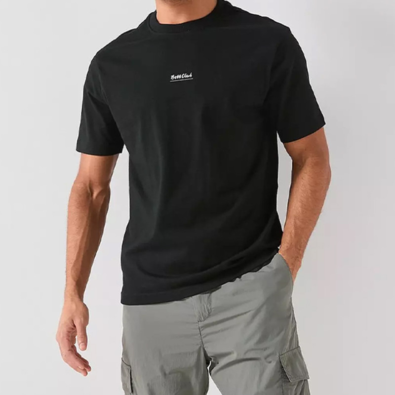 T-Shirt Classic fit avec imprimé Te_BossClub BOSS noir