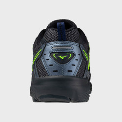 Baskets MIZUNO MXR bleues et jaunes