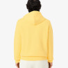 Sweatshirt à capuche zippé molleton LACOSTE jaune