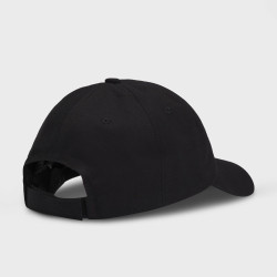 Casquette en twill de coton avec patch logo Derrel-PL BOSS noire