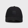 Casquette en twill de coton avec patch logo Derrel-PL BOSS noire