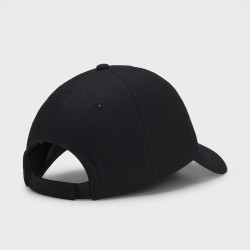 Casquette en twill de coton à message brodé Derrel-Slogan BOSS noire